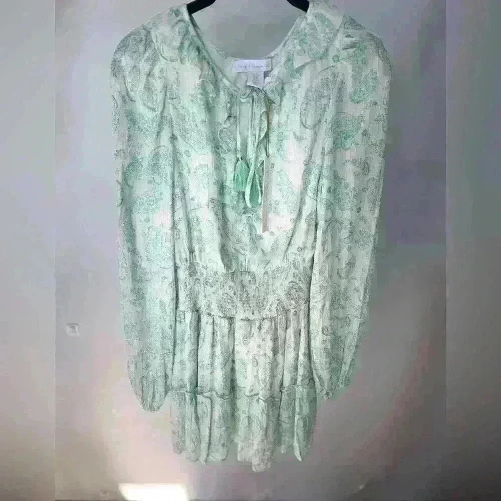 house of harlow green and white dress House of Harlow 1960 x REVOLVE Antonia Gown in Green